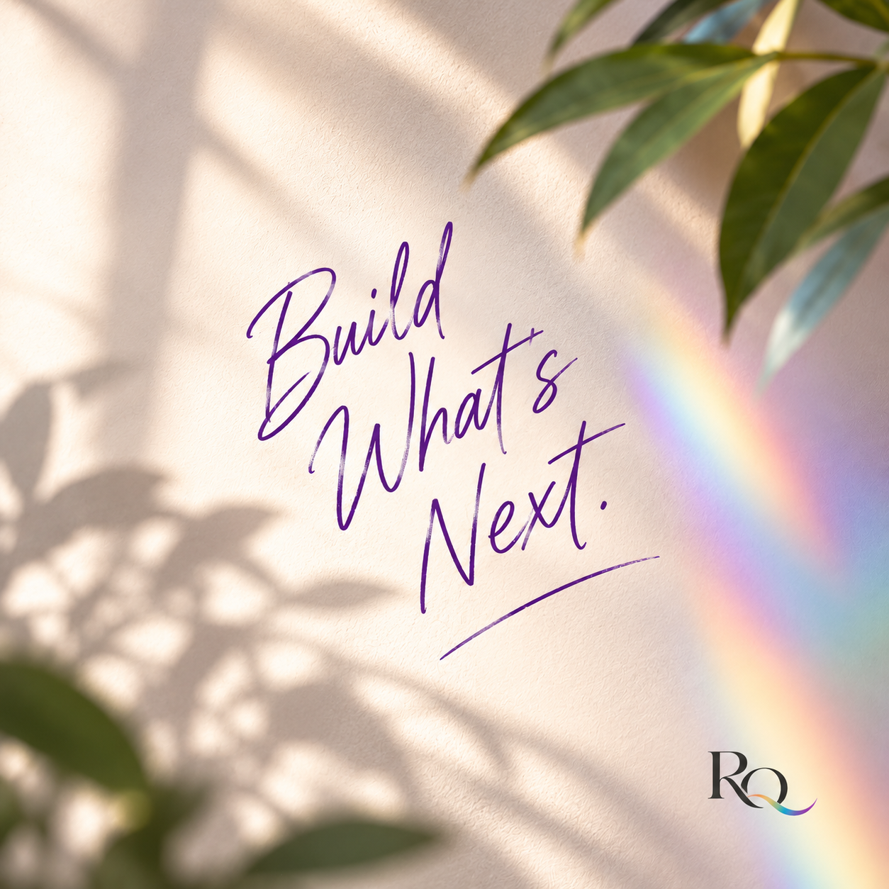 Build What’s Next in a soft ReeQu visual composition